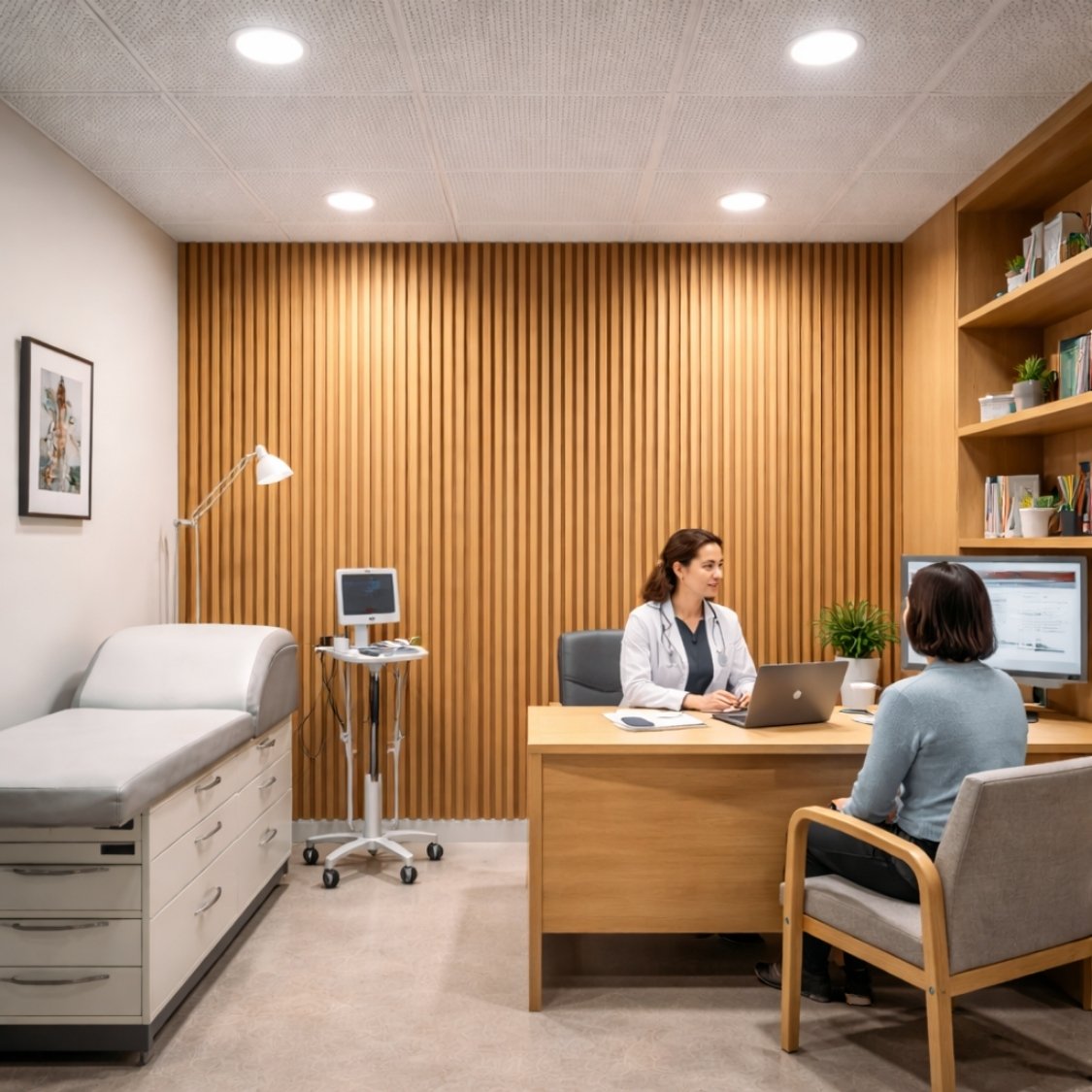Consulting room acoustic privacy
